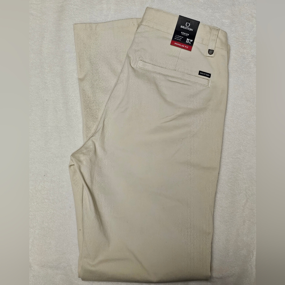 Brixton Choice chino relaxed fit pants 30×32